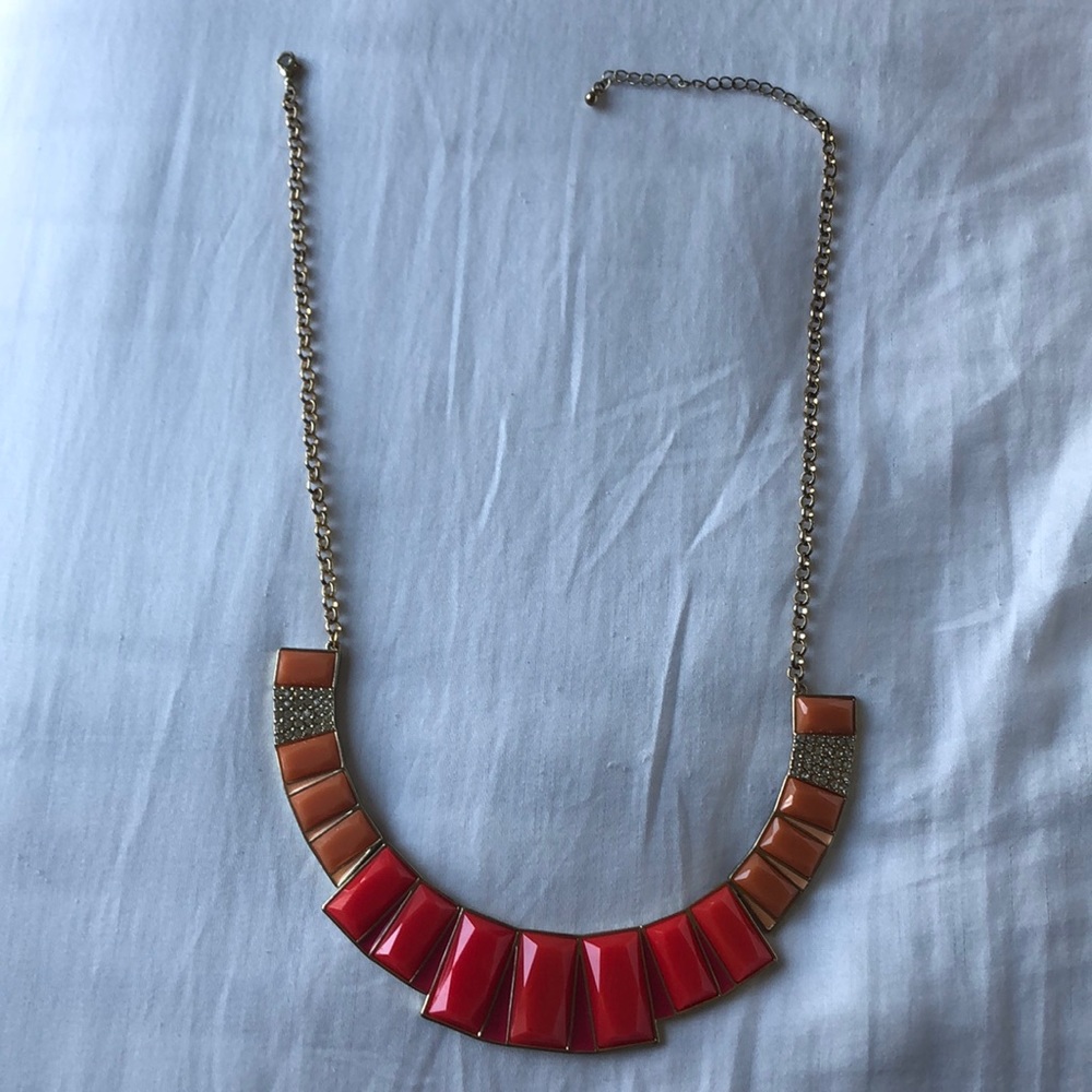 Colorful Statement Necklace OS - Picture 2 of 3
